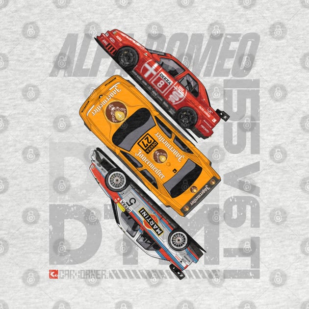 DTM - 155 V6 TI - CarCorner by CarCorner - Automotive Artwork